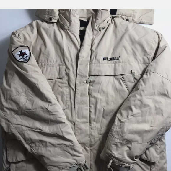 Men’s fubu Heavy Winter Jacket Fubu the Collection Coat Size XL - Picture 2 of 11